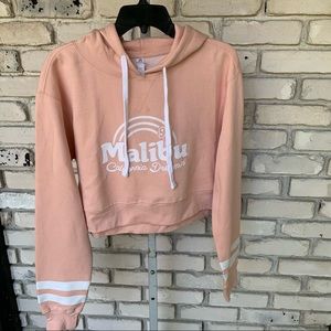 Malibu Ouray crop sweatshirt Malibu California Dreamin